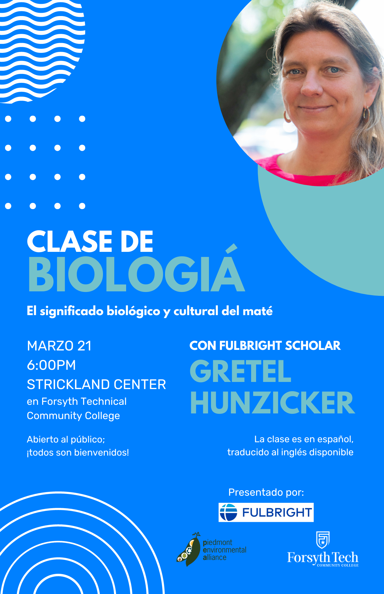 Community lecture the biological cultural significance of mate